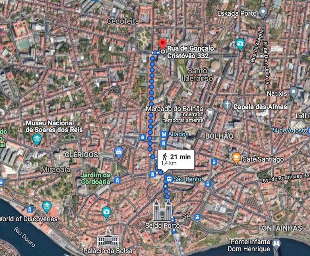 Iris Downtown Apart Apartment Porto Bagian luar foto